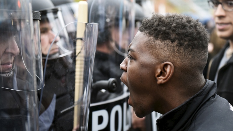 Aksi kekerasan polisi Amerika terhadap warga kulit hitam