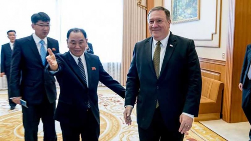 アメリカと北朝鮮の政府高官による協議が取りやめ