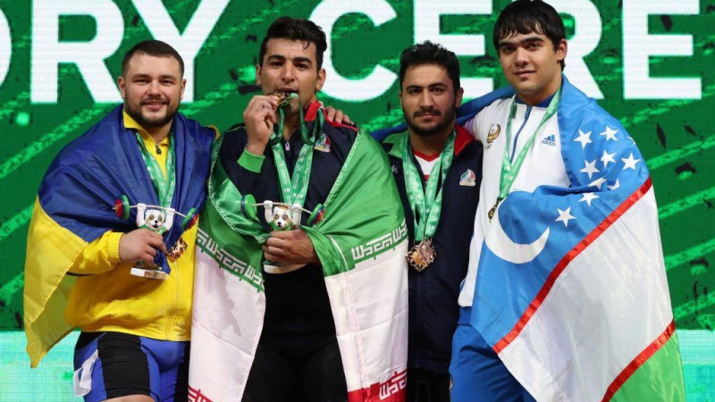5 مدال برای وزنه برداران ایرانی در مسابقات قهرمانی جهان  