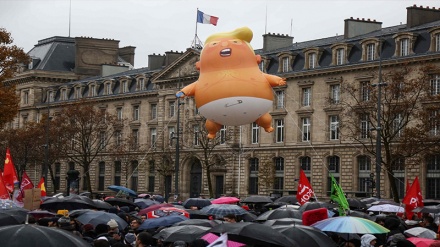 Manifestación anti Trump en París+video