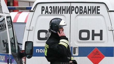 Москва темир йӯл вокзалидан одамлар эвакуация қилинди 