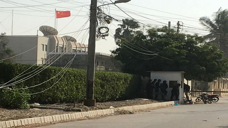 کشته شدن عامل اصلی حمله به کنسولگری چین در کراچی پاکستان 