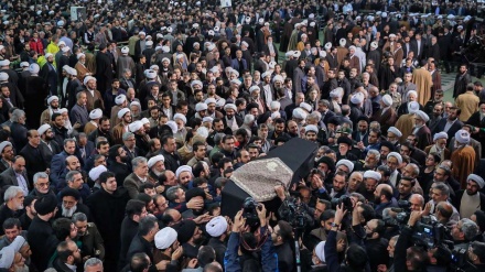 Video+fotos: Funeral del ayatolá Mahmud Hashemi Shahrudi en Irán