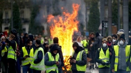 Video: Reportan disturbios en la séptima protesta de los 'chalecos amarillos 