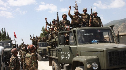 Tentara Suriah Bertempur dengan Teroris Daesh