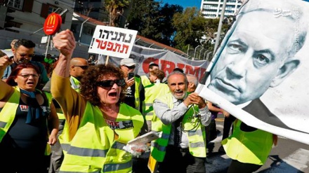 تظاهرات جلیقه‌زردها به بیخ‌گوش نتانیاهو رسید+تصاویر