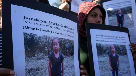 Migrantes centroamericanos denuncian muerte de niña guatemalteca+fotos