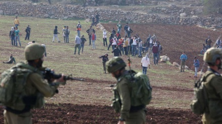 Terkena Lemparan Batu, Serdadu Zionis Terluka Parah