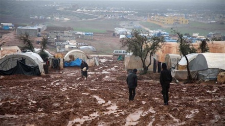 Video: Inundaciones azotan campamento de refugiados sirios