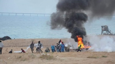 Pawai Maritim Ke-21 di Perbatasan Utara Gaza