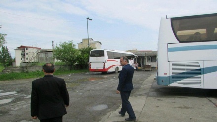 Ostoro sərnişin bardə terminalon tənzim bəben