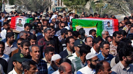 Fotos: El funeral de mártires de ataque terrorista en Chabahar
