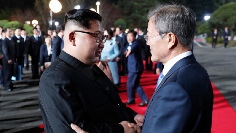 朝鮮労働党委員長と韓国大統領