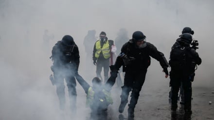 133 heridos y otras 412 detenidos en protestas de Francia(video+fotos)