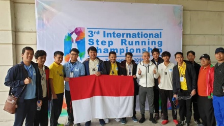 Pengarahan kepada Peserta Kejuaraan Step Running di Tehran