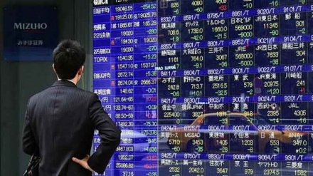 東京証券取引所で、株価が上昇