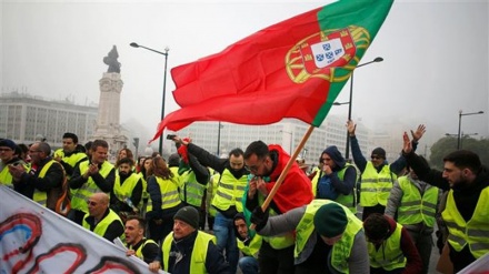 'Yellow vest' protesters seek to stop traffic in Portugal 