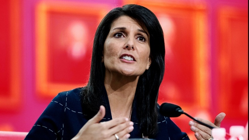 Nikki Haley: Trump dhe Biden 