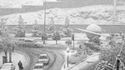 Hamedan Diguyur Salju Lebat (1)