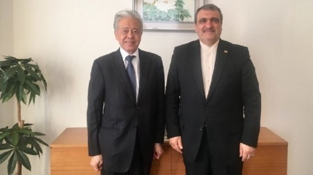 駐日イラン大使が、国際交流基金理事長と会談