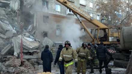 Fotos: Fuerte explosión de gas deja tres muertos en Rusia