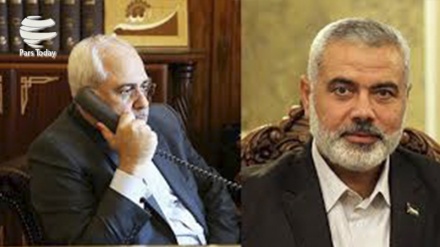 Zarif ile HAMAS lideri görüştü