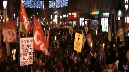 Los franceses se manifiestan en defensa de los migrantes+Video