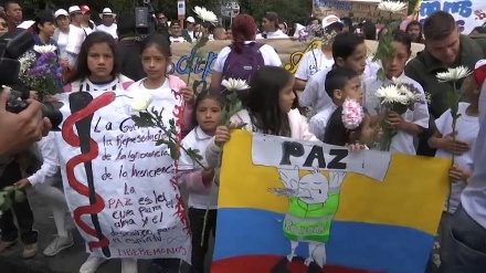 Colombia marcha por la paz y en contra del terrorismo+video