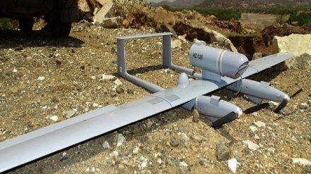 Cizan'da Arabistan'a ait İHA imha edildi 