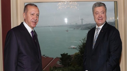 Erdoğan, Poroşenko ile görüştü