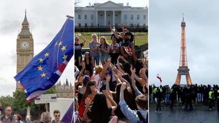 Protestë e dhunshme kundër Boris Johnson