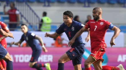 جام ملت های آسیا؛ تایلند با یک گل از سد بحرین گذشت