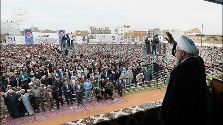 Prezdent Ruhani bə Qolostan ostani səfə