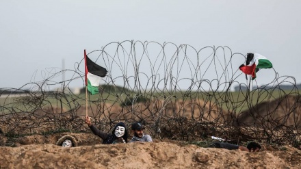 Suasana Terbaru Pawai Hak Kepulangan di Timur Gaza