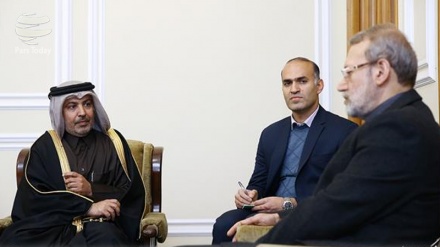 Katar İran meclis başkanını davet etti 