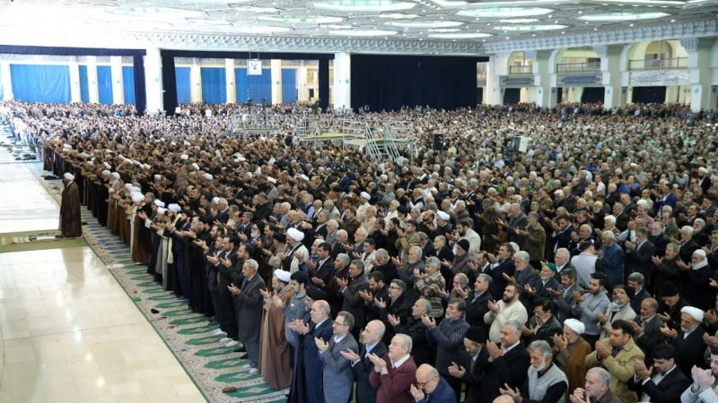 Shalat Jumat di Tehran, 4 Januari 2019.