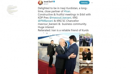 Zarif: İran Kürtlerin güvenilir bir ortağıdır