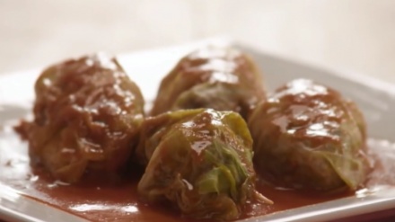 技能の習得（２）；イラン式ロールキャベツの作り方（動画）