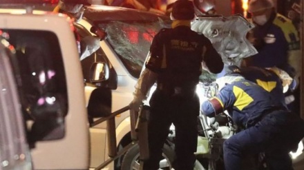 東京・竹下通りで車が暴走、通行人はねる  （動画）