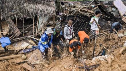 インドネシア西部で起こった地滑りで55人が死傷