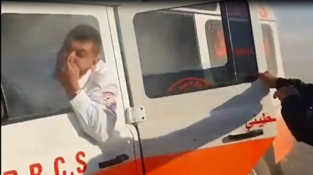 Ambulance Palestina ini jadi Sasaran Brutalitas Zionis