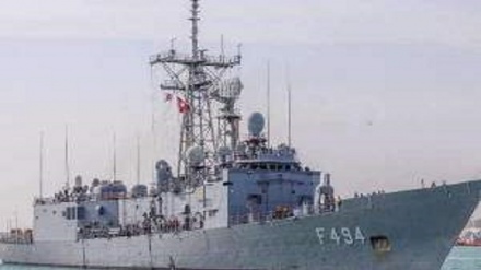 Türkiye'nin fırkateyni, Katar'a ulaştı