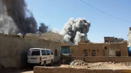  جنگنده های سعودی پایتخت یمن را بمباران کردند