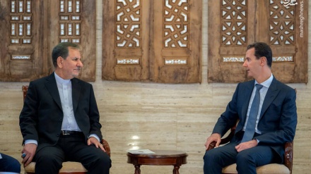 Eshag jahangiri Başar Assad bilen duşuşdy