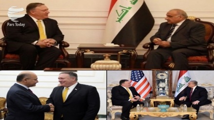   Viaje en avión militar de Pompeo a Irak causa furia