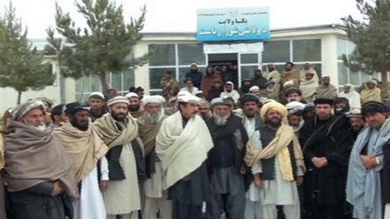 تظاهرات مردمی در شرق افغانستان در اعتراض به حملات شبانه نیروهای خارجی و افغان