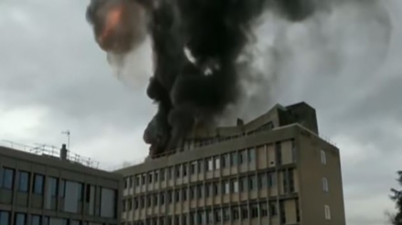Explosions et incendie dans le campus de la Doua à Lyon