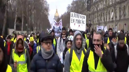 Chalecos amarillos protestan por décimo sábado en Francia+Video