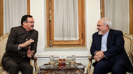 委内瑞拉新任驻德黑兰大使会见扎里夫