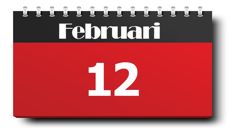 12 Februari 2019.